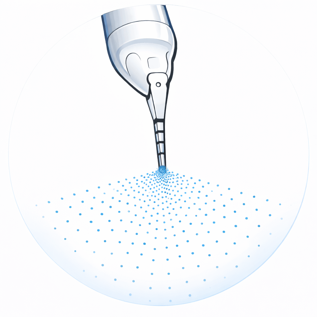 パウダークリーニングのイメージ